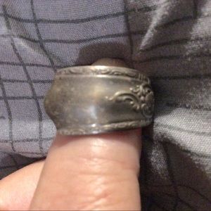 Harmony House plate 44+ vintage spoon ring